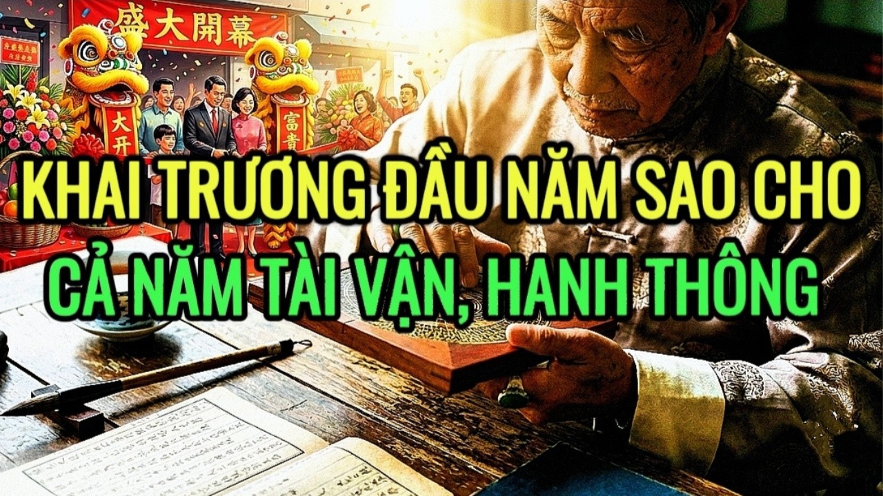 Khai Trương Đầu Năm Sao Cho Cả Năm Tài Vận, Hanh Thông