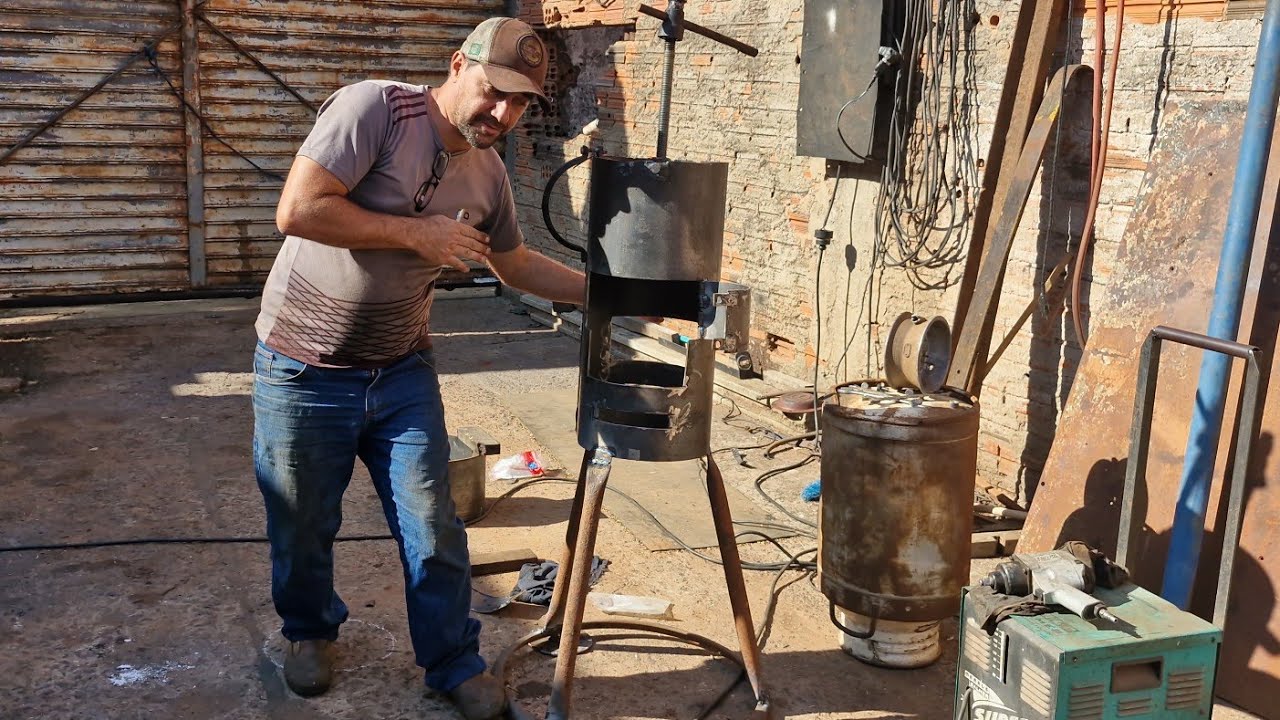Fiz a máquina ou equipamento a ferramenta para desmontar a cuica de freio