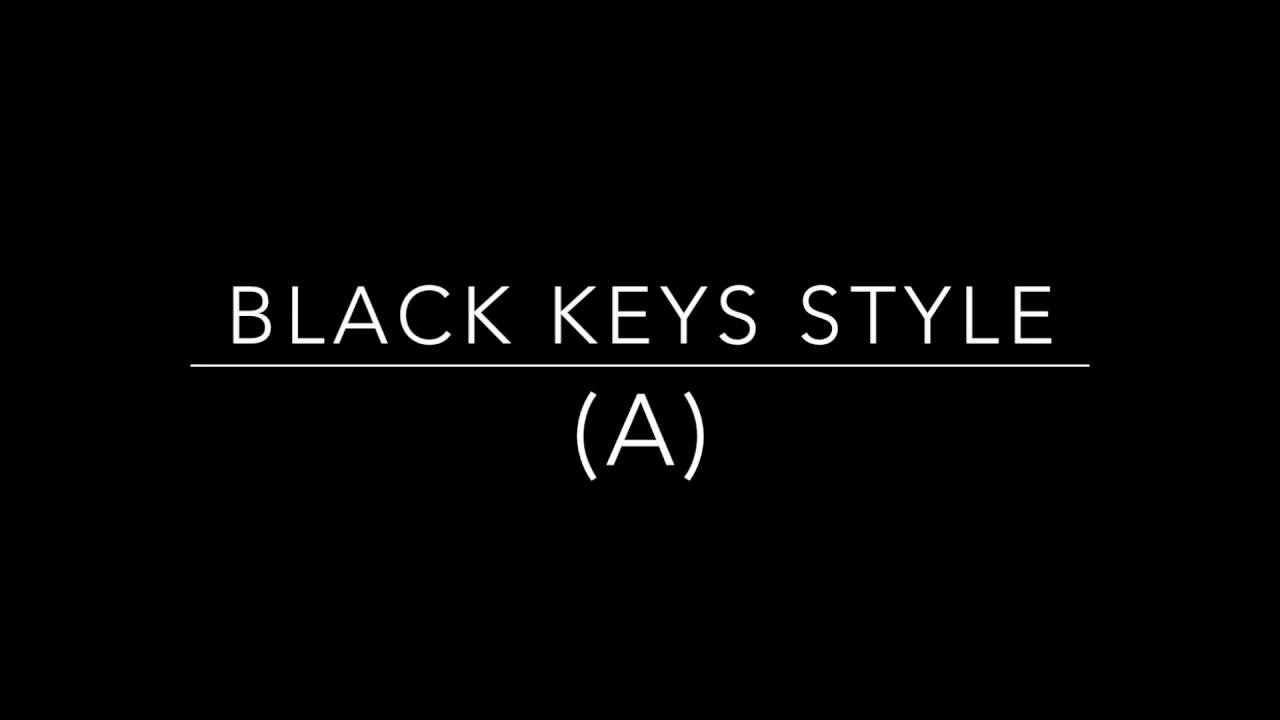 Black Keys Style Backing Track (A)