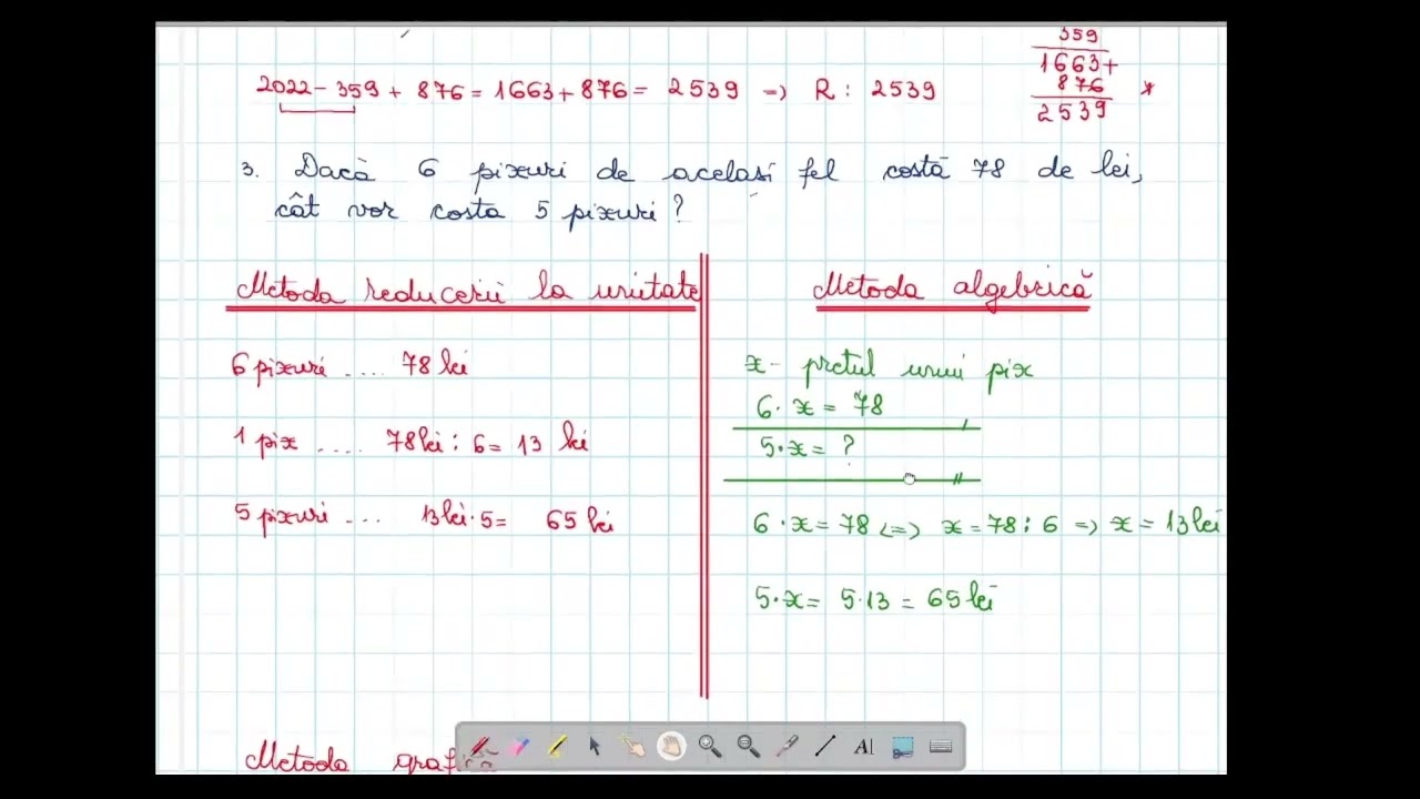 Matematica - Clasa 5 - Recapitulare initiala  - Lectia 1 - Explicații, exemple și probleme rezolvate