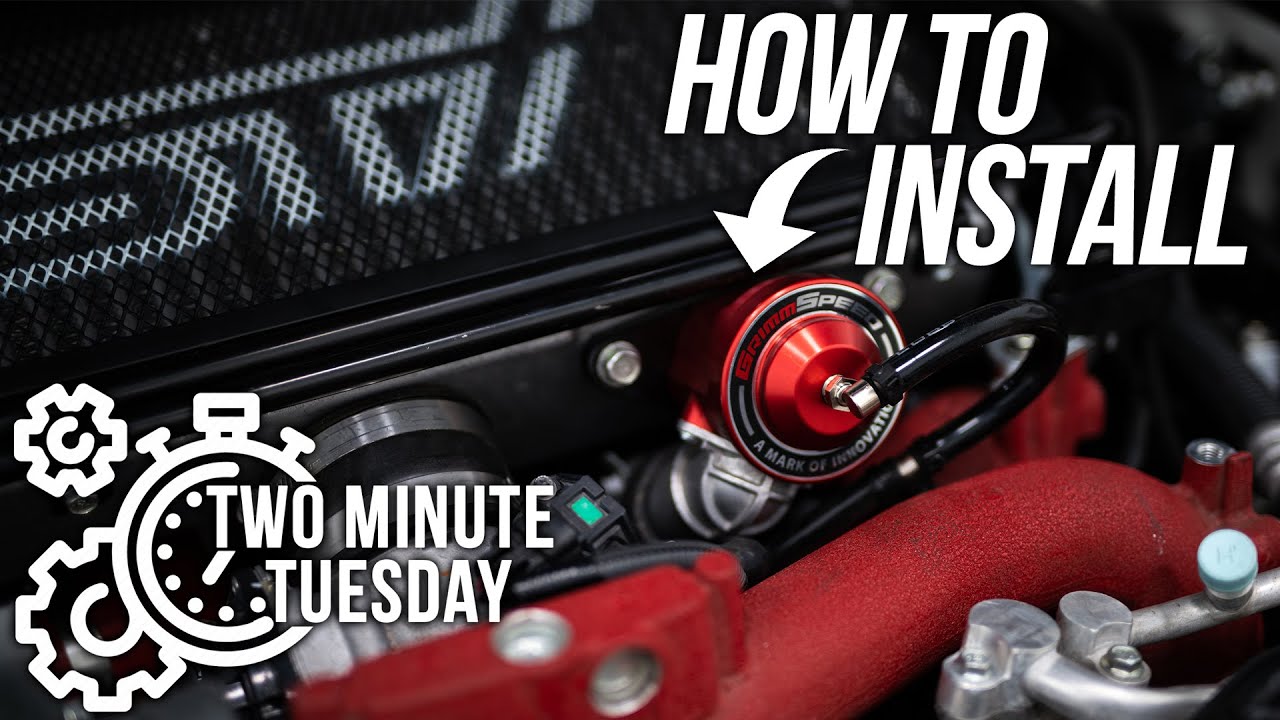 STI Bypass Valve Install - Two Minute Tuesday