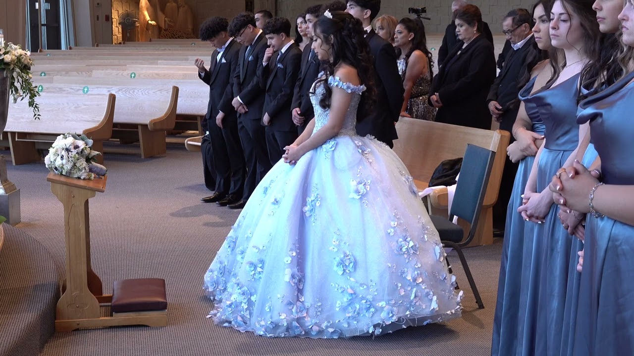 Marianna's Quinceanera Mass  St Patrick's Catholic Church Wadsworth IL