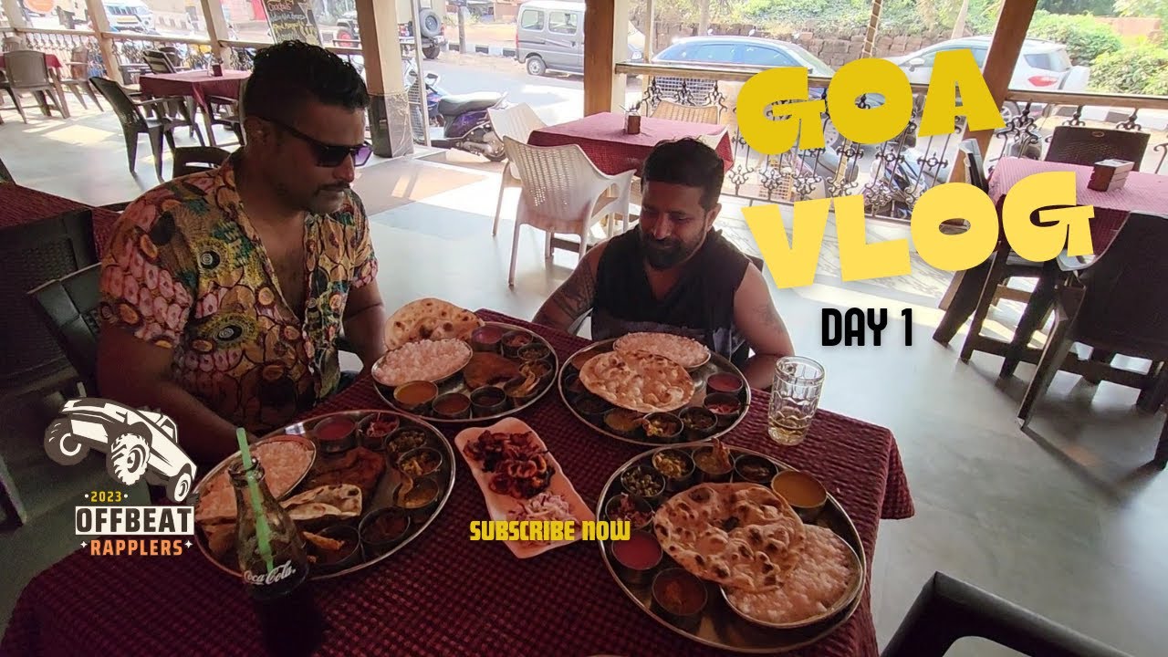 Foodie Brothers In Goa WTF ( Where's The Fish..? ) @OffbeatRapplers #vlog #goanfood #seafoodlover