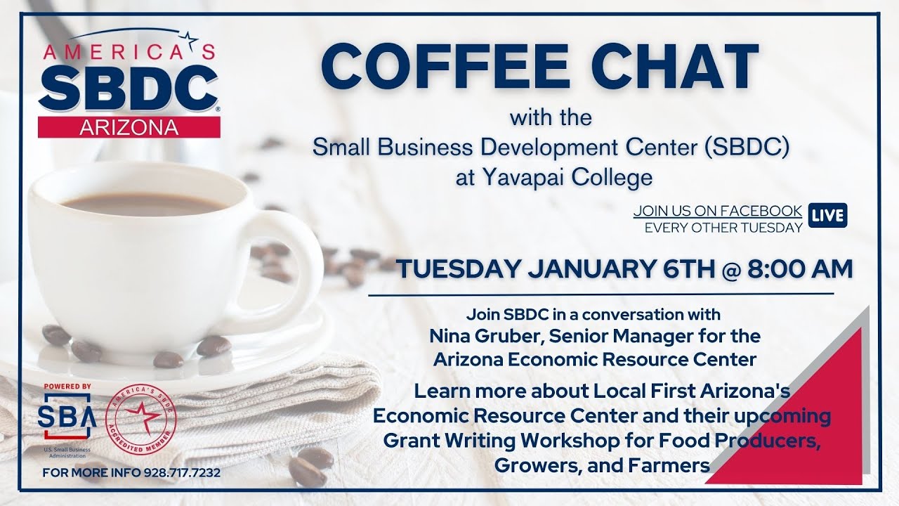 Coffee Chat with Nina Gruber, SR Manager for the Arizona Economic Resource Center
