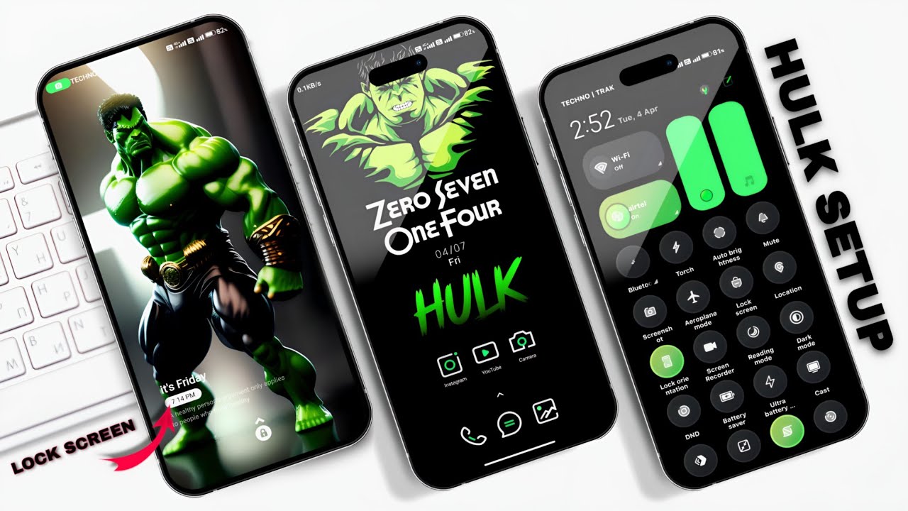 Best Miui Theme Customization For Xiaomi Device ⚡ New Miui 12/13/14 Themes 🥵 Hulk Miui Setup