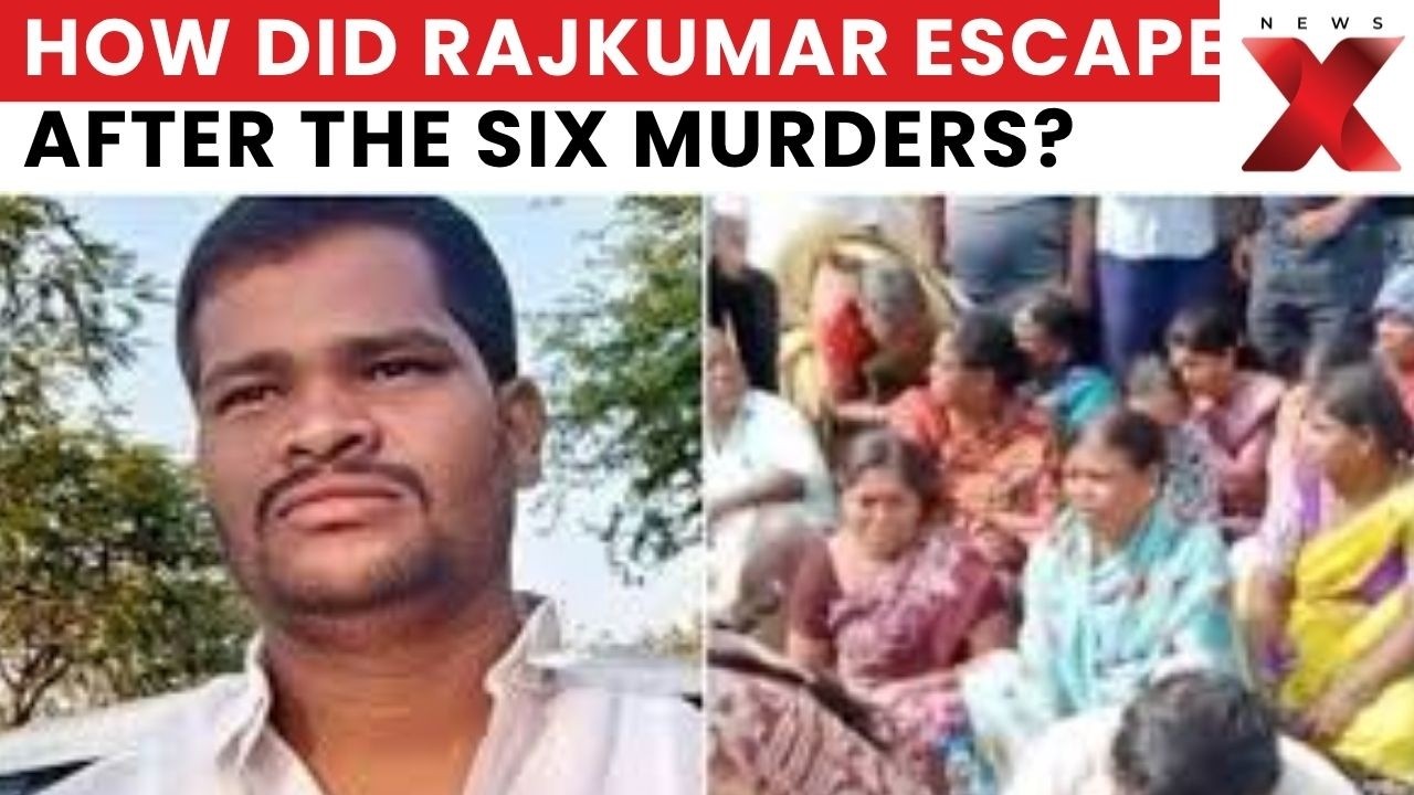 Telangana Six-Murder Case: 9 Police Teams Hunt Rajkumar, ₹2 Lakh Reward Announced