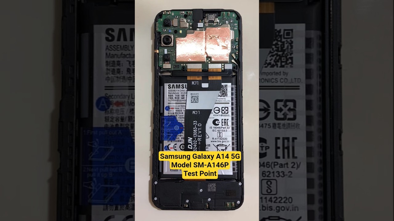 Samsung A14 5G Test Point Samsung SM-A146P Test Point Samsung Galaxy A14 5G Test Point #smartphone
