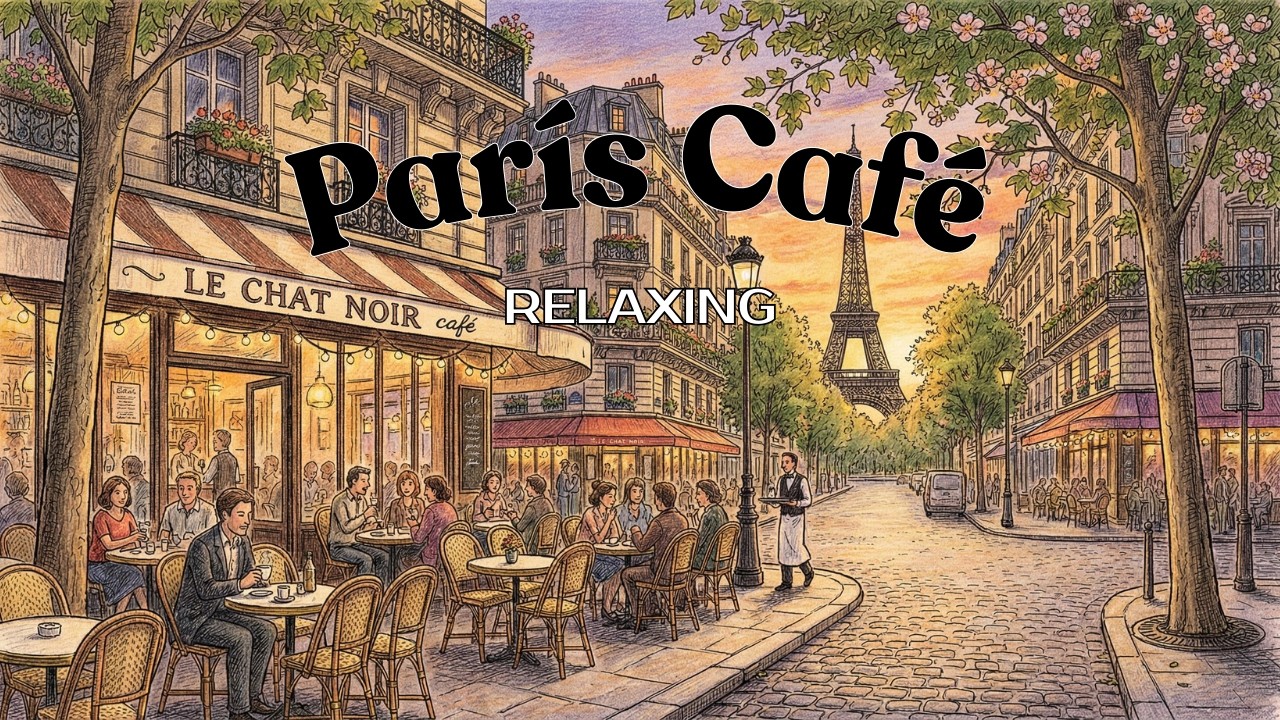 Paris Coffee Jazz – Elegant French Music for Relax, Study & Work