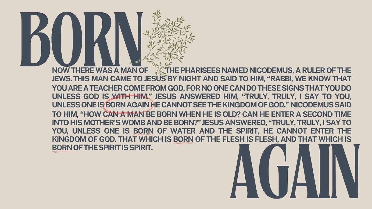 Born Again | Michael Greene | November 16, 2025 | 8:30 AM Service