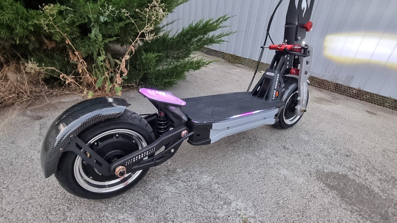 Обзор на мощный самокат New !!!