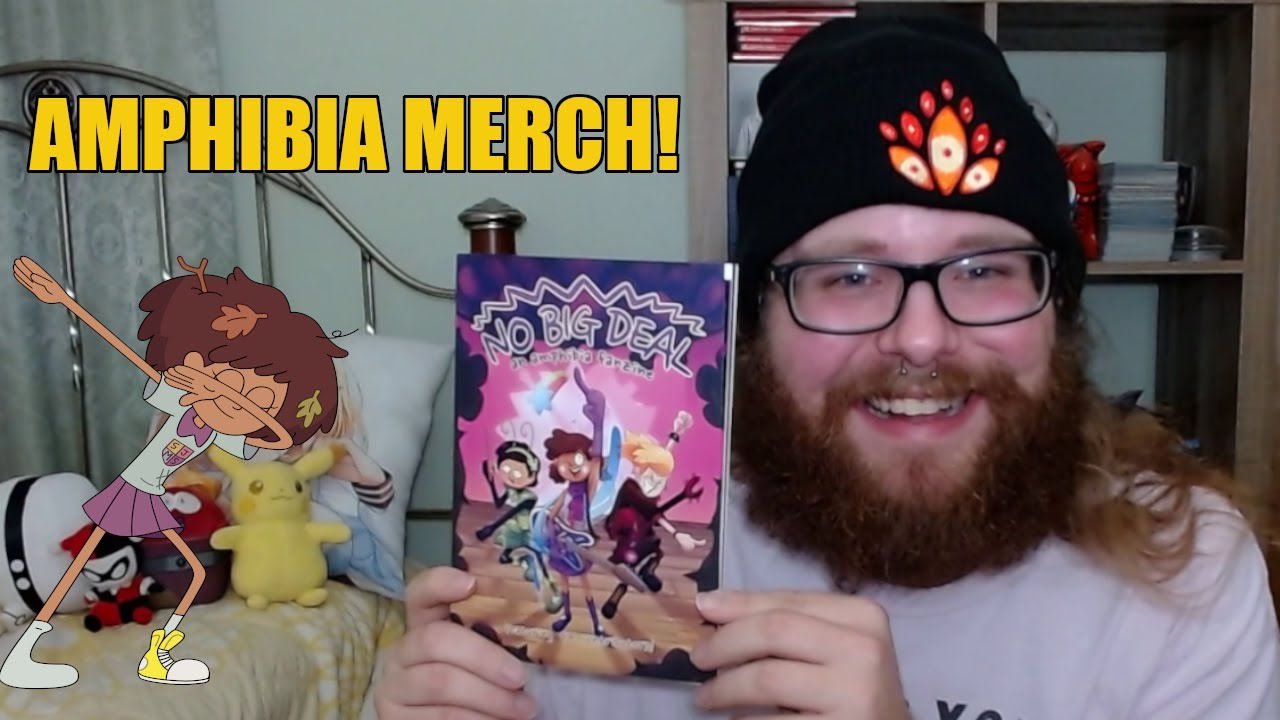 Awesome Amphibia Merch! No Big Deal Fan Zine Unboxing!