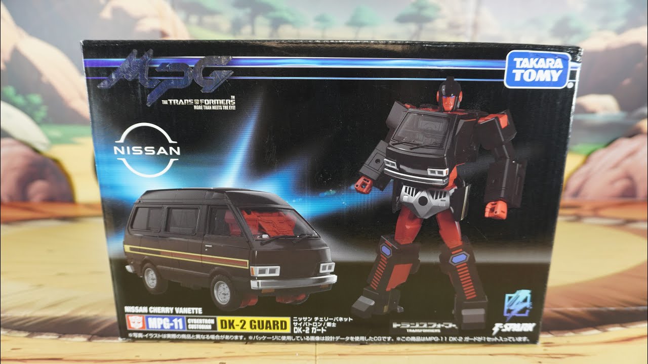 Unboxing: Takara Tomy Transformers MPG-11 DK-2 Guard