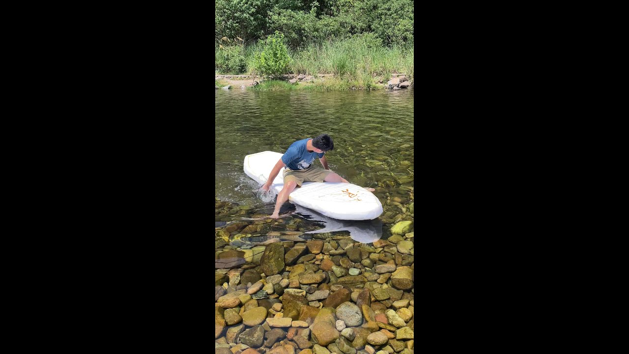 Make your own paddle board out of foam