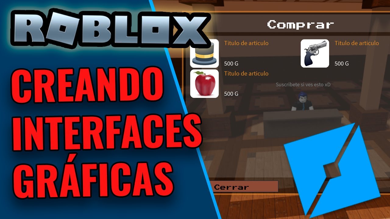 La Interfaz Gráfica PERFECTA para tu juego | Cómo crear una Tienda en Roblox Studio