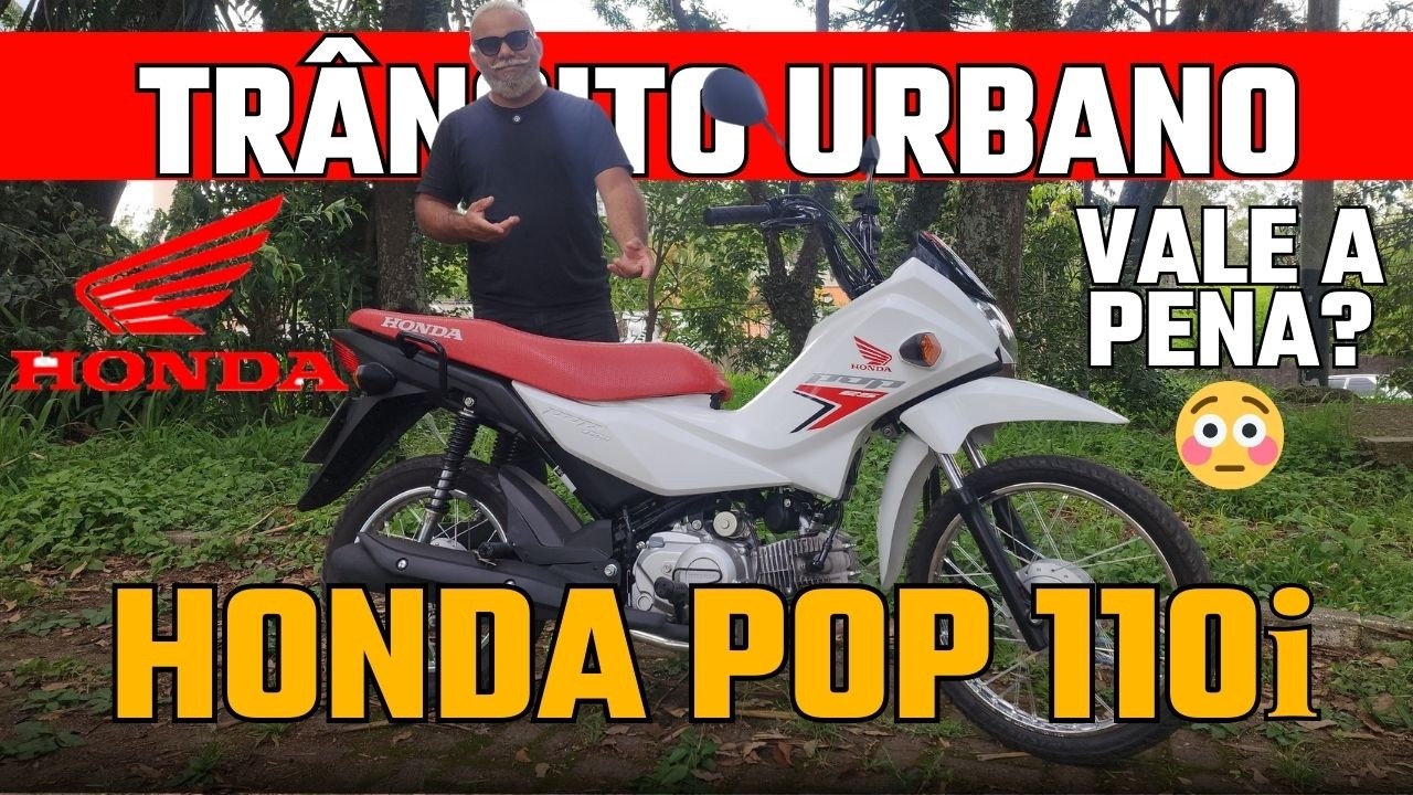 Honda Pop 110i na Correria da Cidade – Como Ela se Sai no Trânsito?