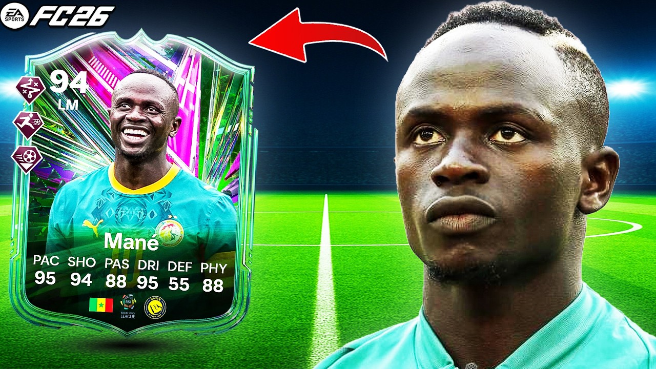 БЕРИТЕ ЕГО СЕЙЧАС!✅ Обзор игрока 94 LM PTG Sadio Mane в FC26