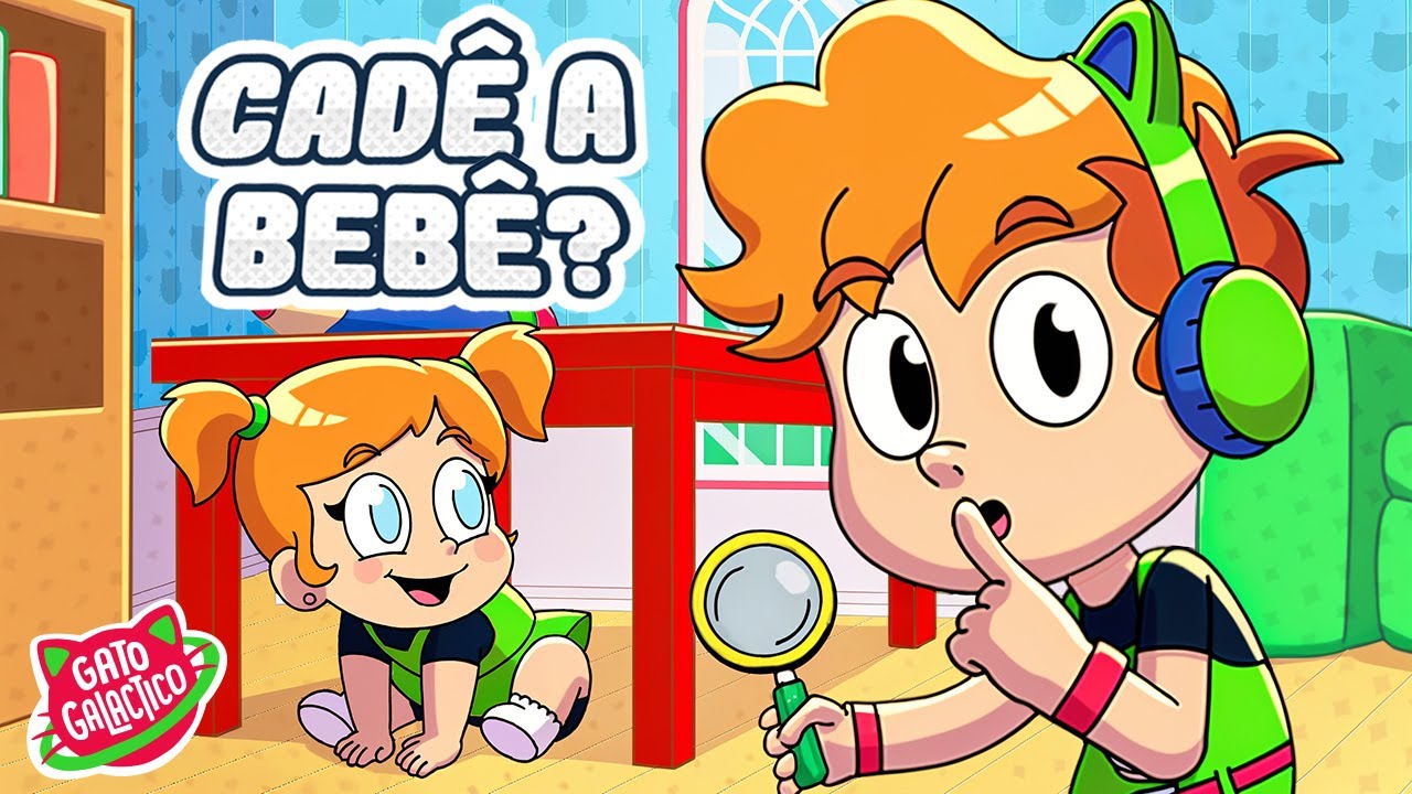 CAD&Ecirc; A BEB&Ecirc;? 👶 M&uacute;sica Divertida do Gato Galactico