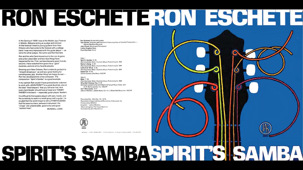 Ron Eschete   Spirit's Samba