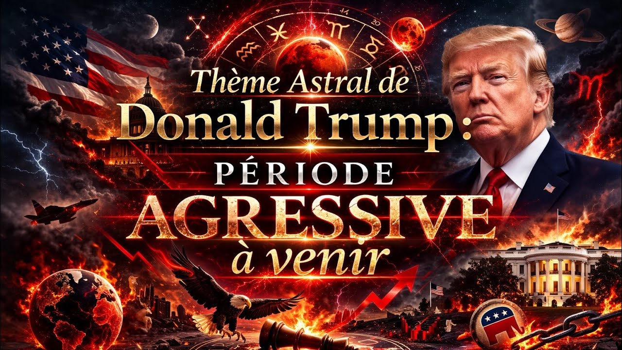 Th&egrave;me Astral de Donald Trump : attaque de L'Iran ?