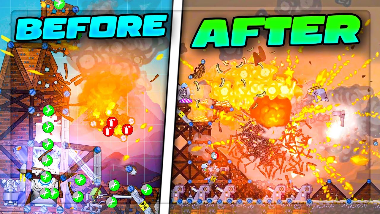 When EXPLOSIONS Are Made 100x MORE EXPLOSIVE in Forts Mods!