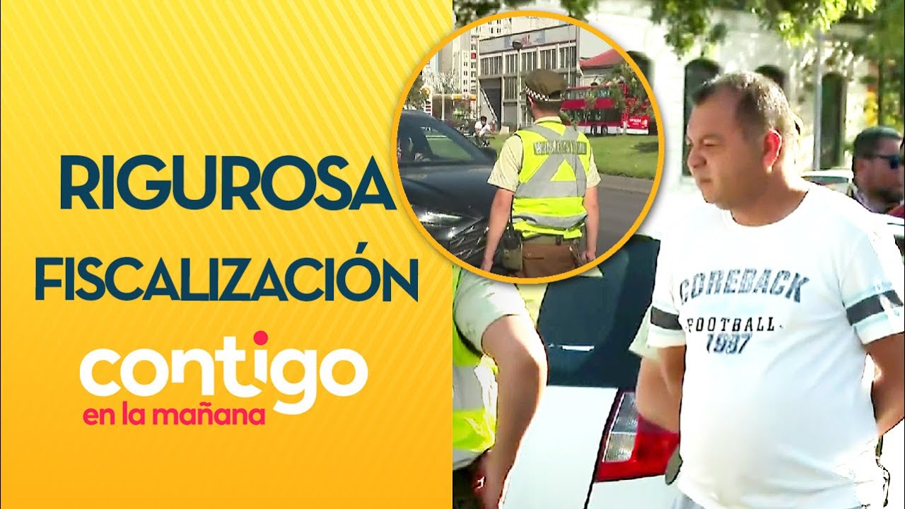 ESTRICTA FISCALIZACI&Oacute;N: Conductor andaba en auto con multas por $36 millones - Contigo en la Ma&ntilde;ana