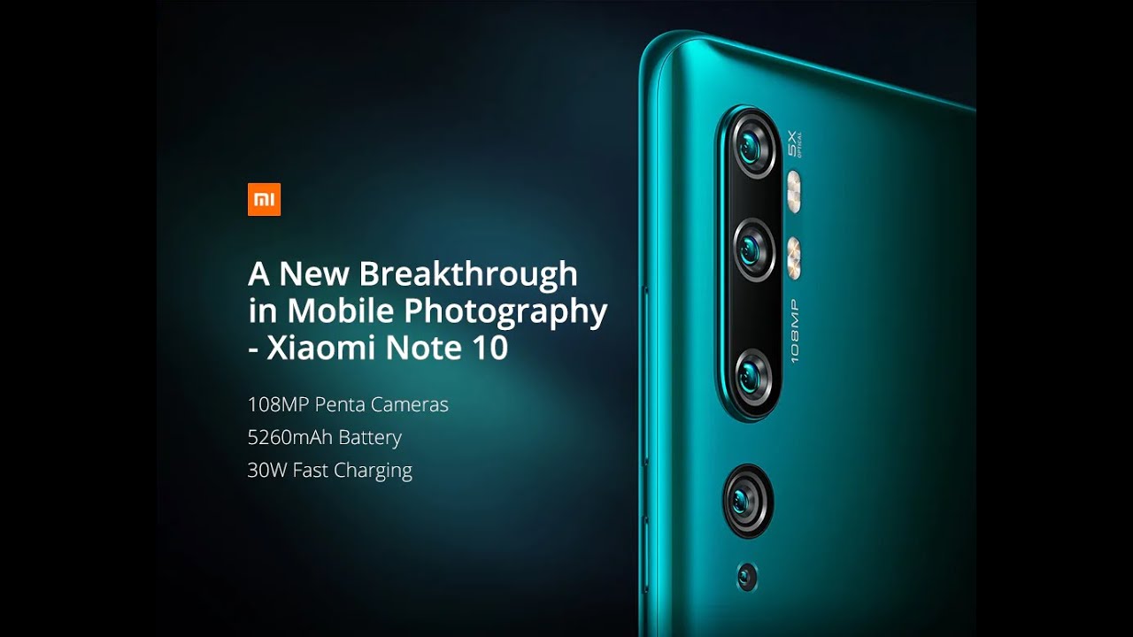 Xiaomi Mi Note 10 (CC9 Pro) Unboxing