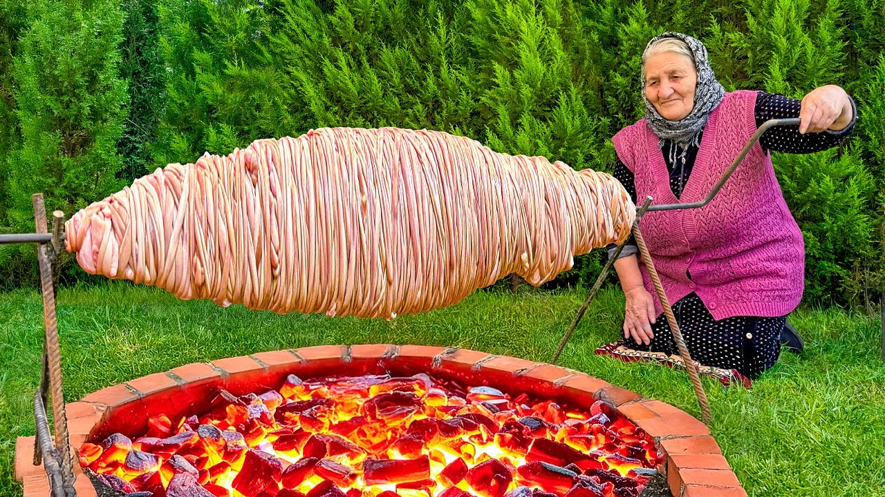 Сочные Бараньи Кишки На Углях! Рецепт Турецкого Кокореца!