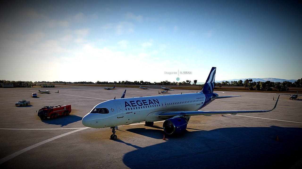FLIGHT FROM  RHODES TO THESSALONIKI GAMEPLAY!!