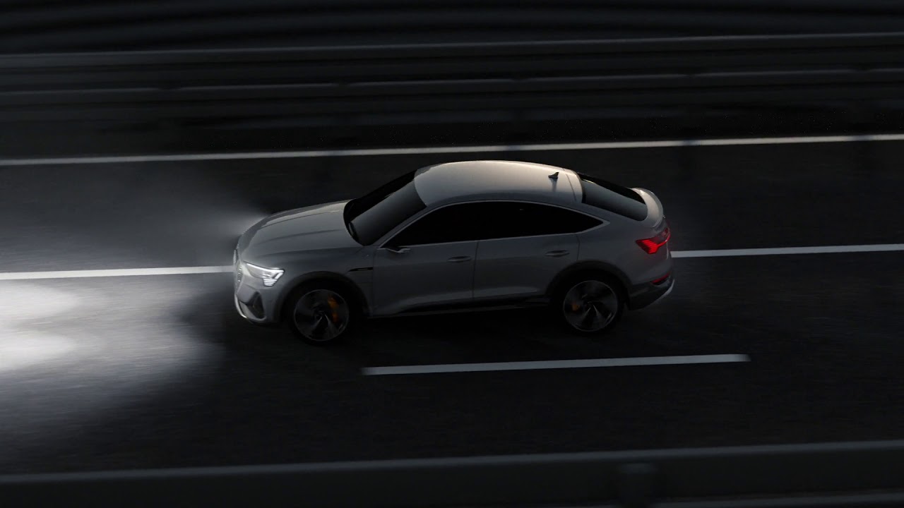 Audi e-tron Sportback - Digital Matrix LED Light - animation trailer