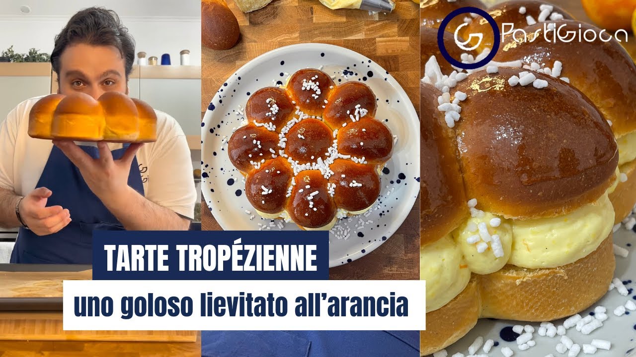 ✨ Tarte Tropézienne: Ricetta Originale Passo Passo | Dolce Francese Facile e Delizioso ✨