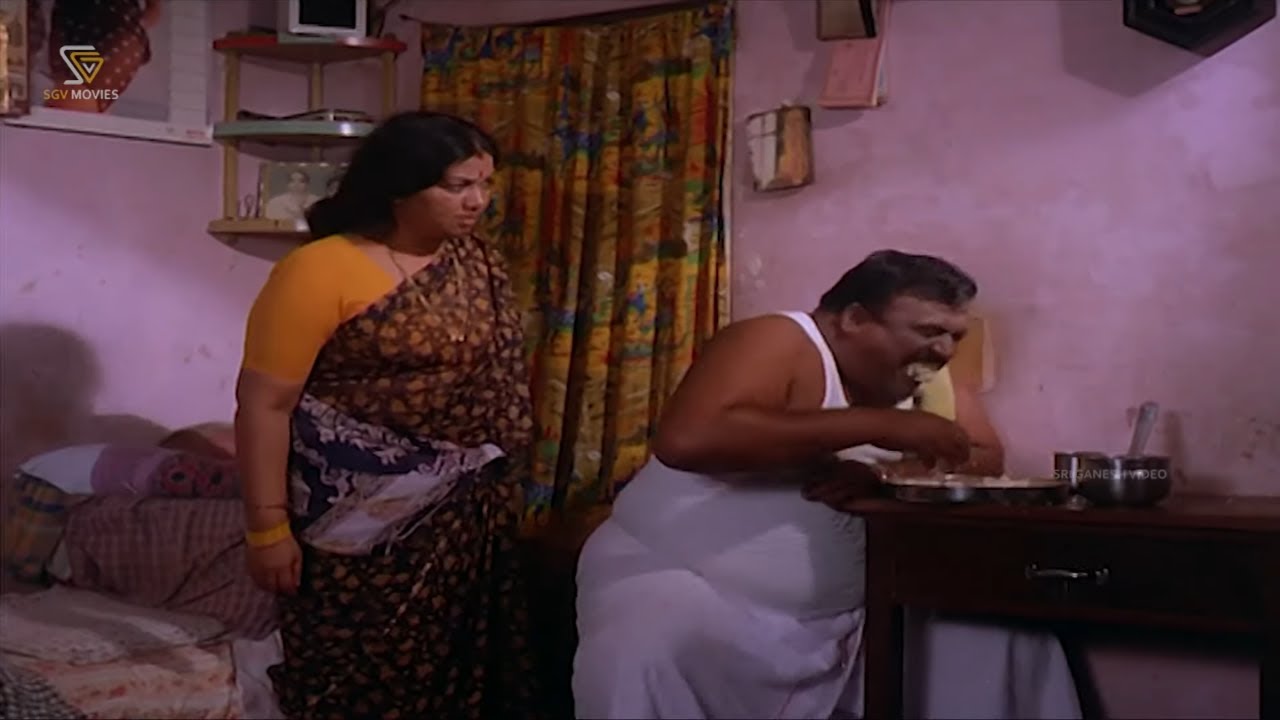 ದೊಡ್ಡಣ್ಣನಿಗೆ ರುಚಿ ಇಲ್ಲದ ಊಟ ಹಾಕಿ ಸಣ್ಣ ಮಾಡಿದ ಹೆಂಡತಿ | Yarigu Helbedi Kannada Movie Part 06 | Lokesh