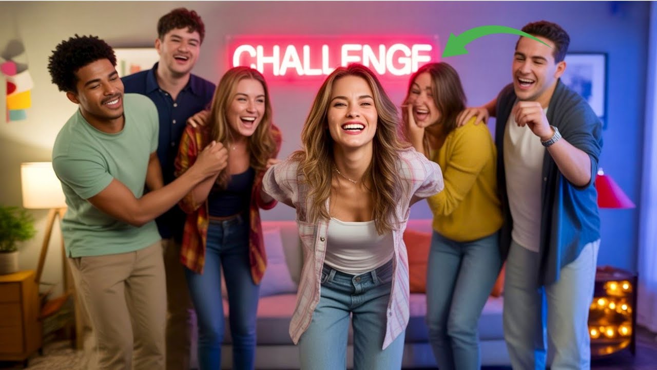 The Girl Challenged Everyone And in Return Her Friends Punished Her by Tickling Her. |  Risestates 