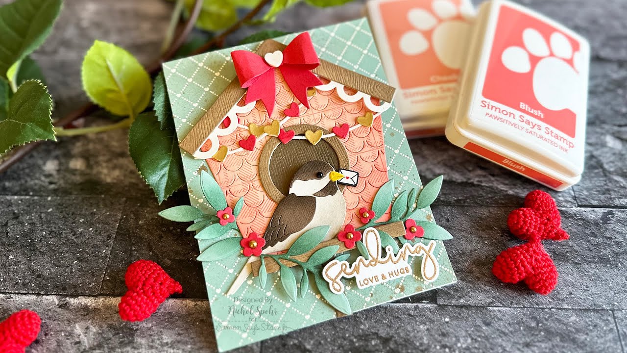 TWEET idea: Customizing dies for the season! Making the Cut series Love card