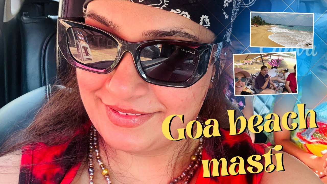 Goa Beach Morning Bliss 🌴 | Sea View Room Tour | Goa Trip Vlog