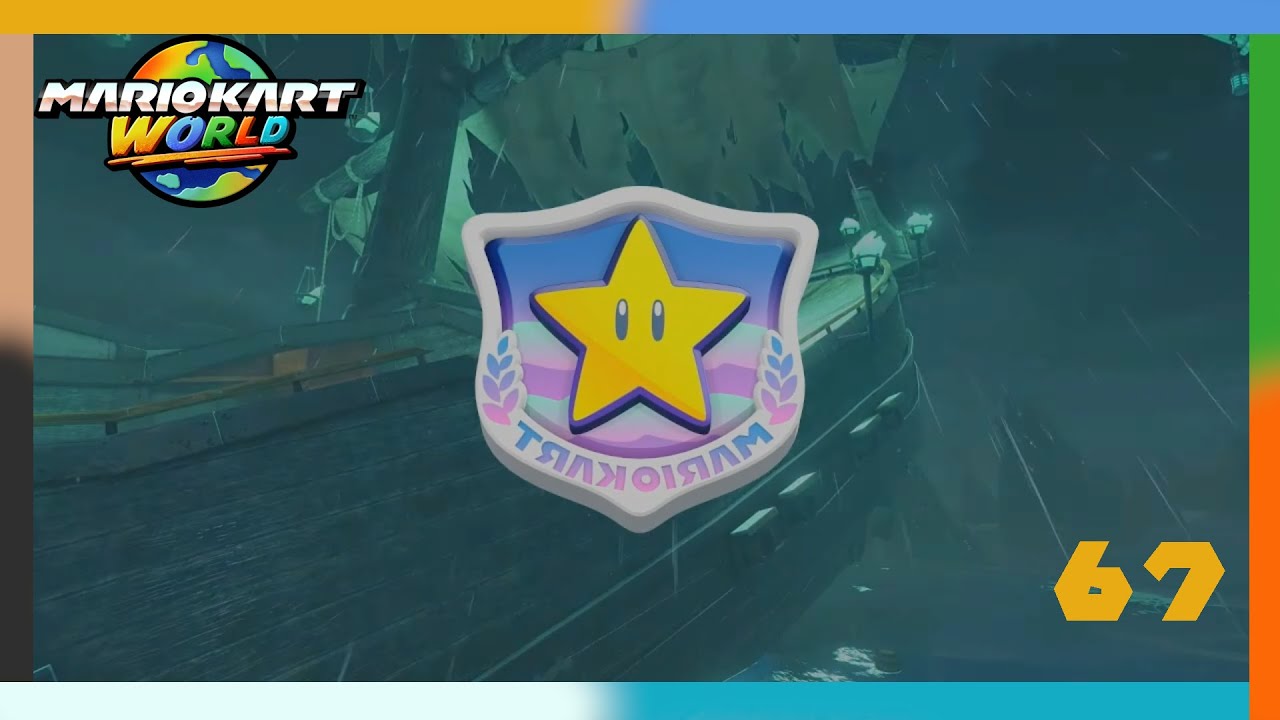 Let's Play Mario Kart World Part 67 Roslina im gespiegelten Stern-Cup