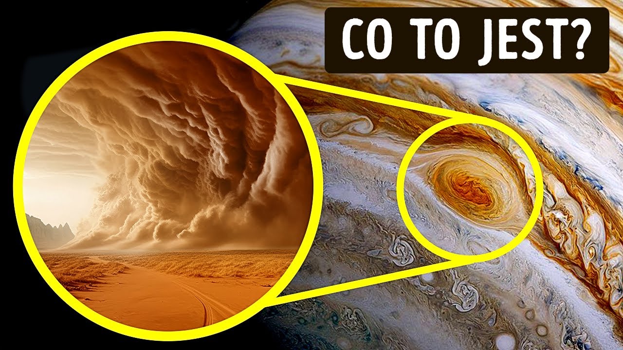 Co kryje się pod czerwoną plamą Jowisza?