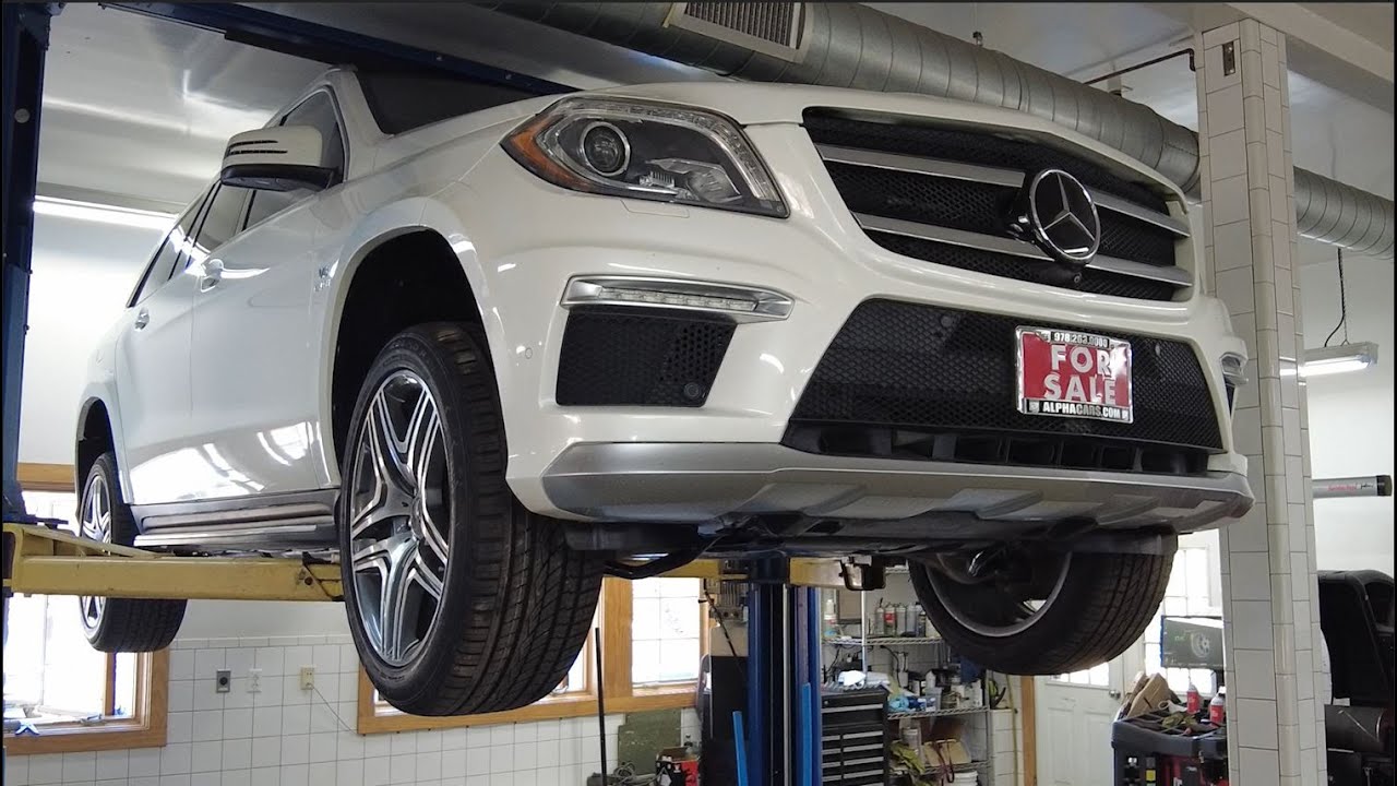 2014 Mercedes Benz GL63 AMG Designo 4Matic Chassis Inspection