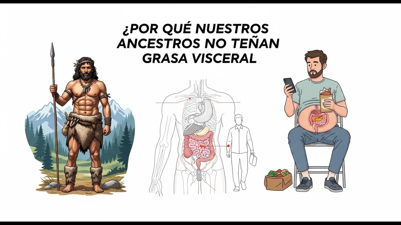 Por qué nuestros ancestros no tenían grasa visceral