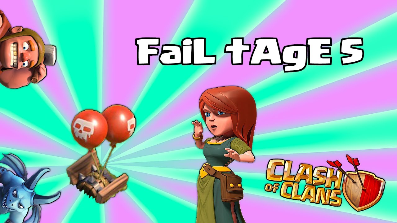 Clash of clans - FaiLtAge 5 ( No ones safe this time! )