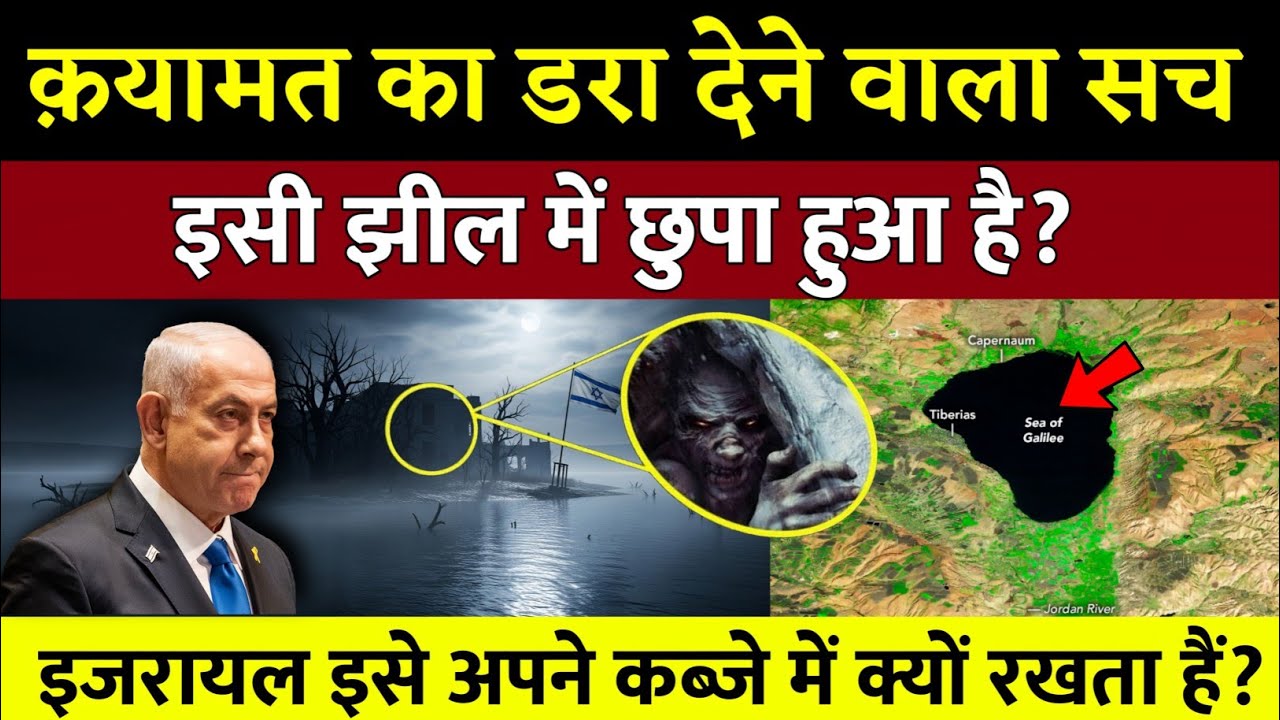 इसी झील में क़यामत की बड़ी निशानी छुपी हुई है? Sea of galille In Islam 