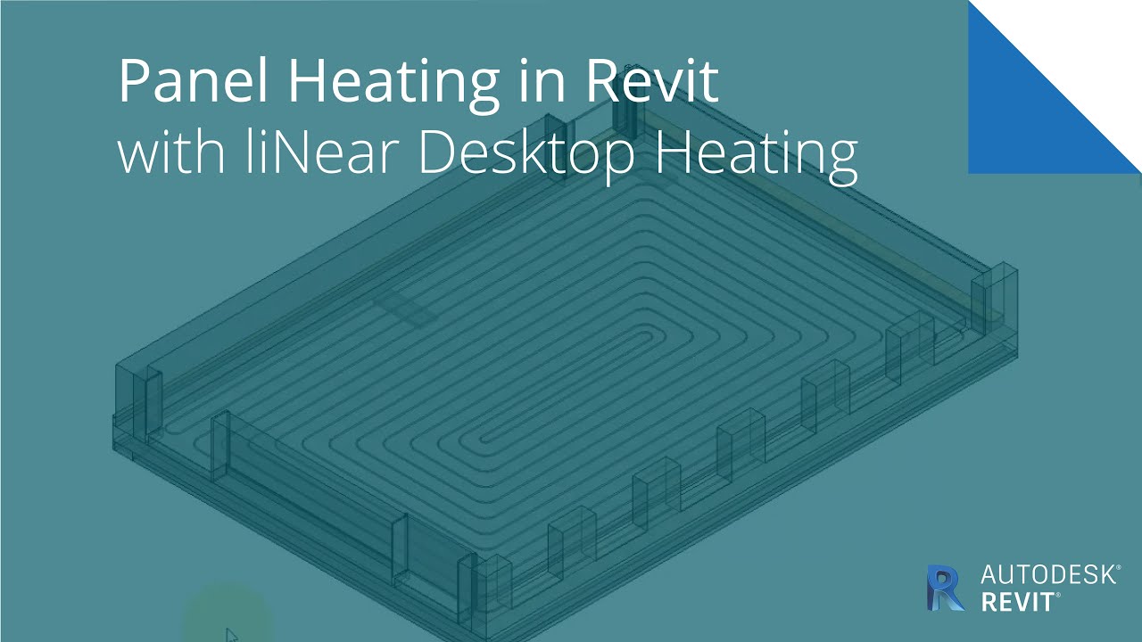 Panel Heating with Revit – liNear for Autodesk Revit