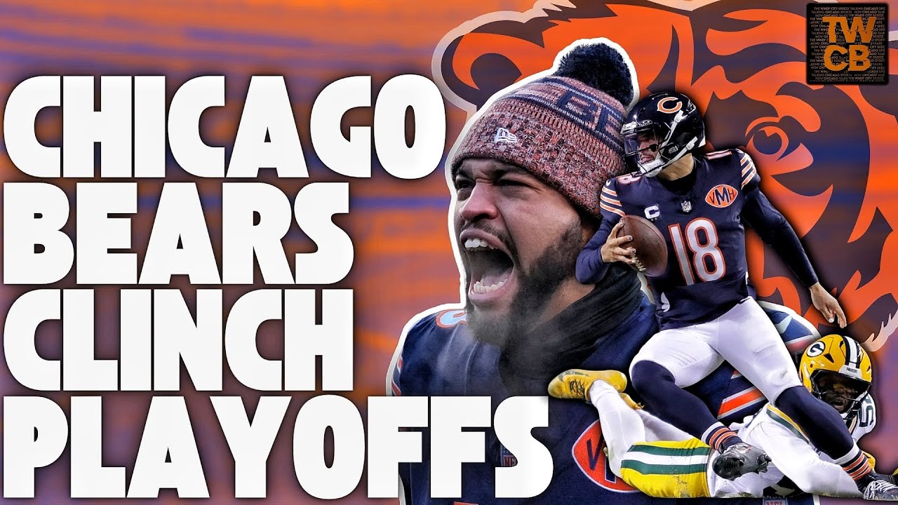 Caleb WIlliams & Chicago Bears Clinch Playoff Spot In Ben Johnson Rookie Season !!
