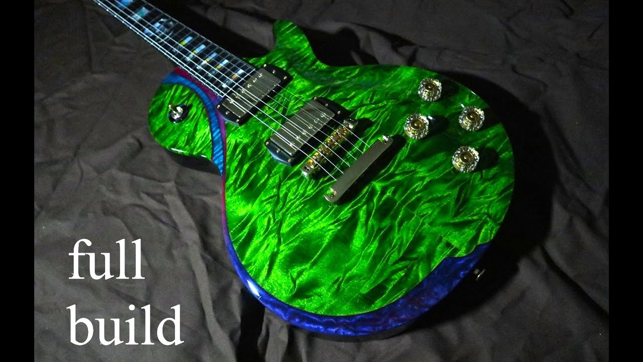 I built a special green Les Paul