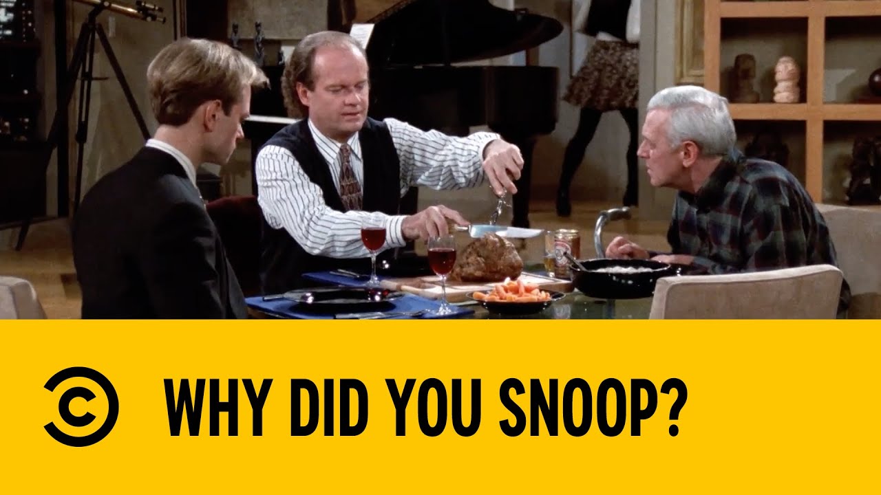 Why Did You Snoop? | Frasier | Comedy Central Africa