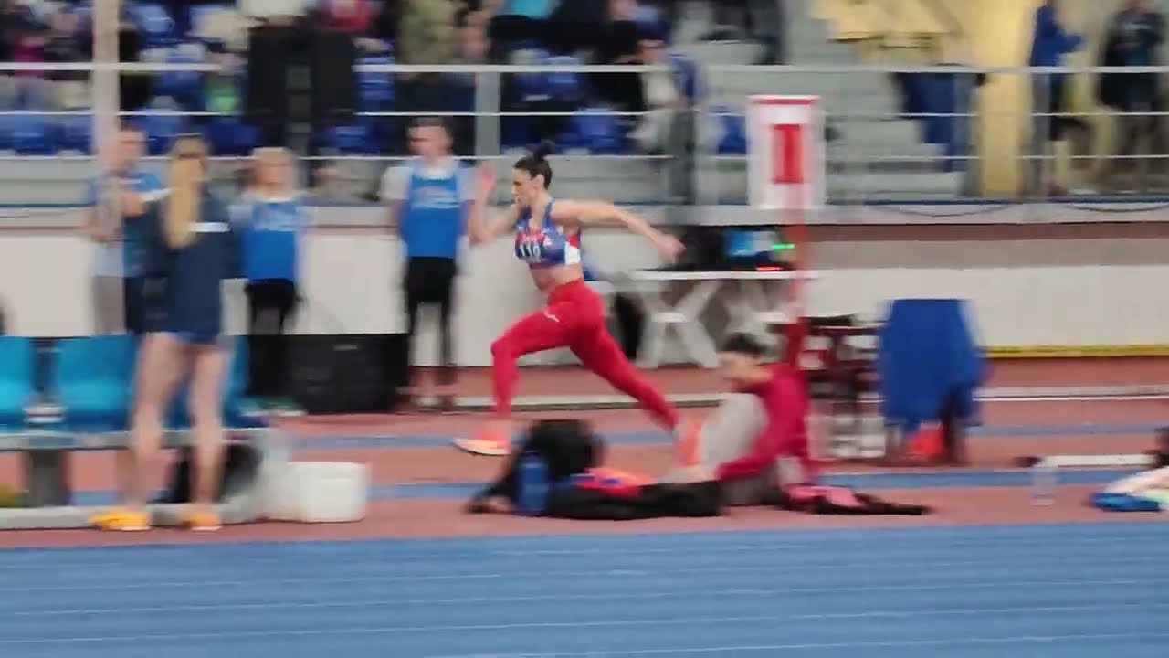 Ivana Vuleta &Scaron;panović SRB in Women's Triple Jump 14.41 World Lead NR Tromeč Beograd 2026