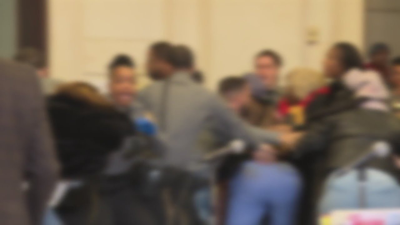 Chaotic video shows family in East Haven stabbing case shout, shove toward suspect in court