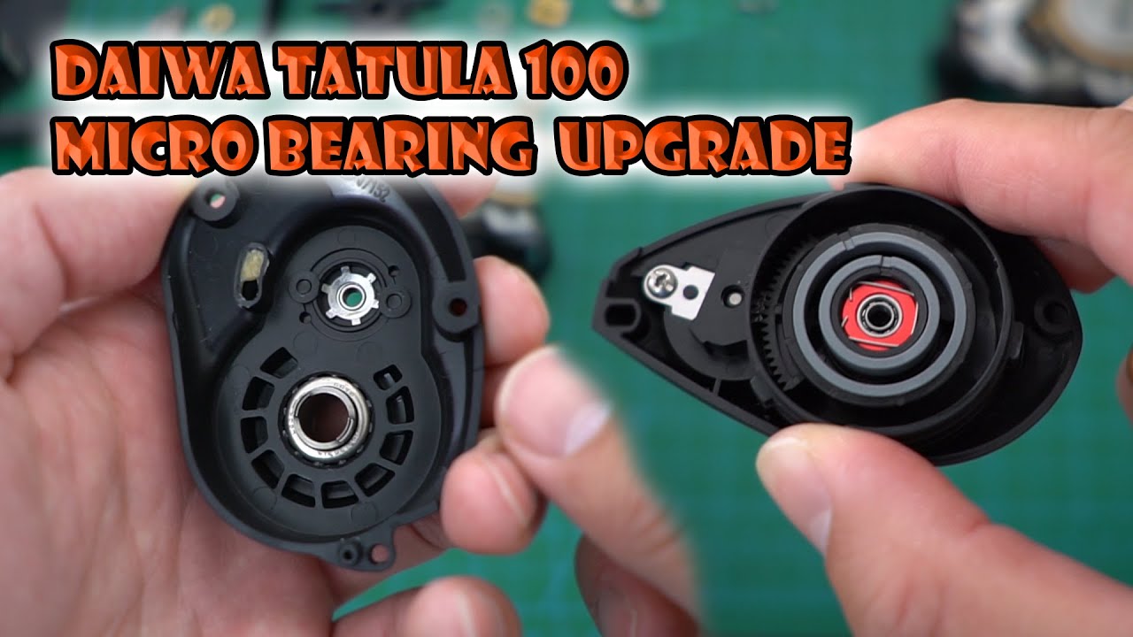 Модернизация микроподшипника Daiwa Tatula 100 для ловли рыбы на байдарке BFS — самодельный тест з...