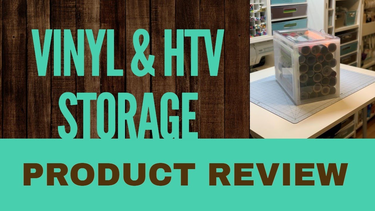 Vinyl & HTV Storage Box - Product Review