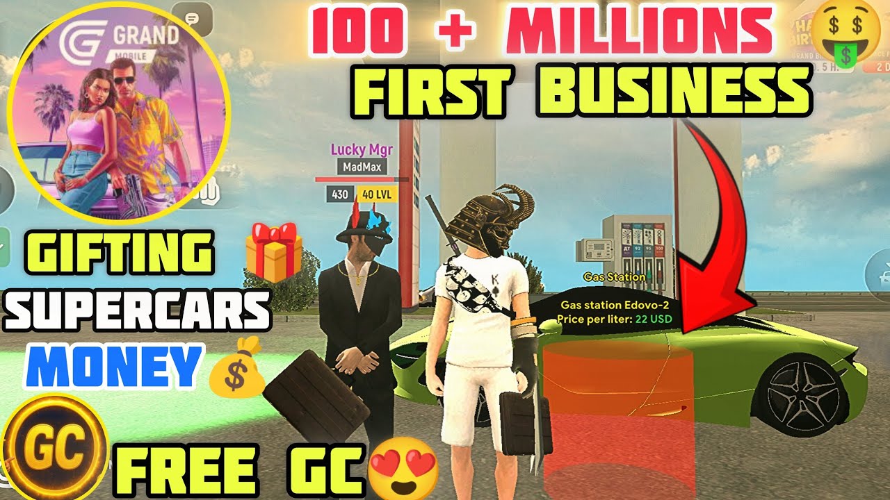 Buying First Business😍💸In Grand Mobile RP life Simulator? Free Gc In Happy birthday Event?#gta#gtarp