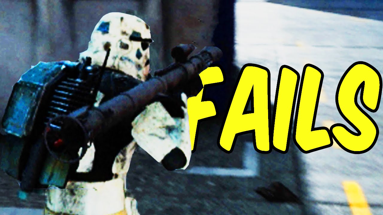 FAILS - Star Wars Battlefront Funny Moments